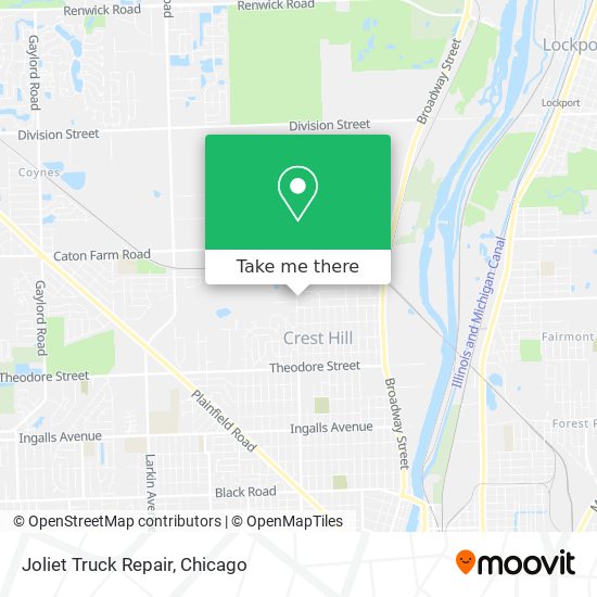 Joliet Truck Repair map