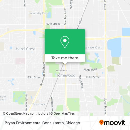 Bryan Environmental Consultants map