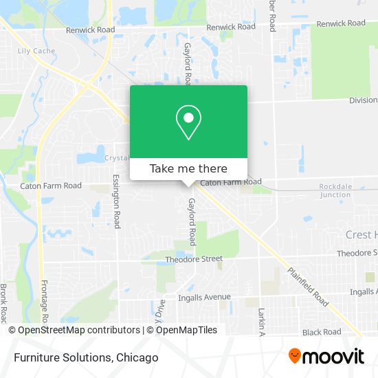 Furniture Solutions map