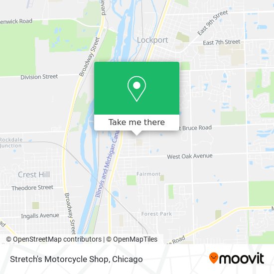 Stretch's Motorcycle Shop map