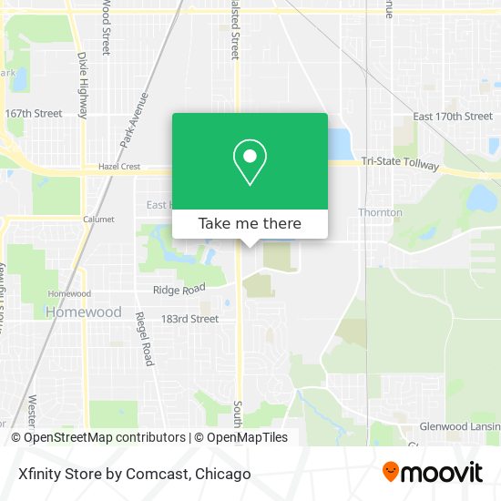 Xfinity Store by Comcast map