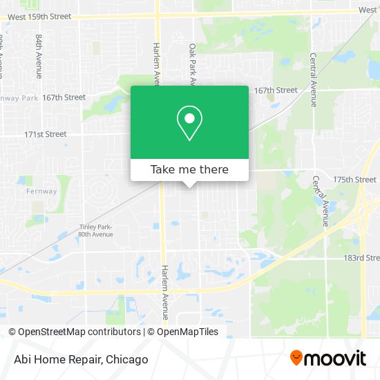 Abi Home Repair map