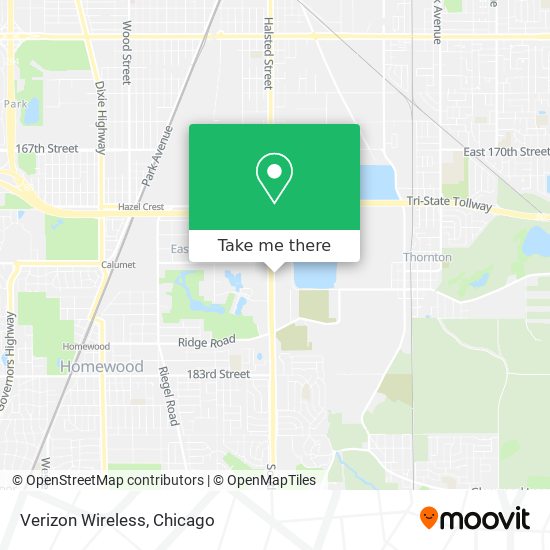 Verizon Wireless map