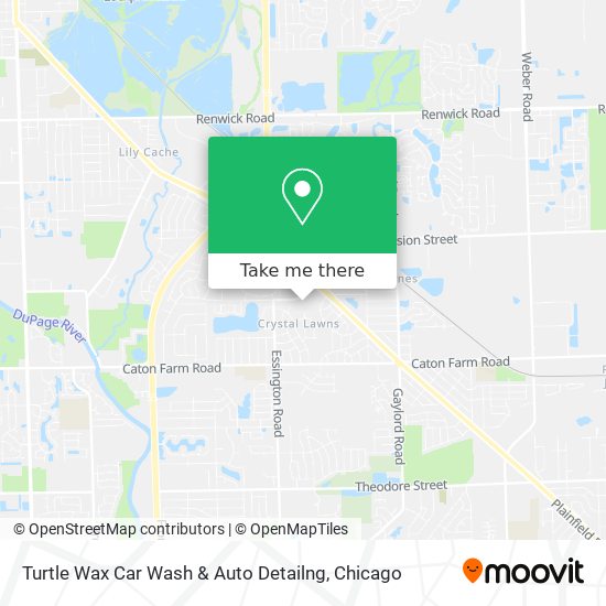 Mapa de Turtle Wax Car Wash & Auto Detailng