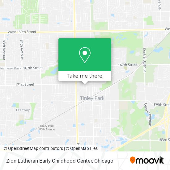 Zion Lutheran Early Childhood Center map