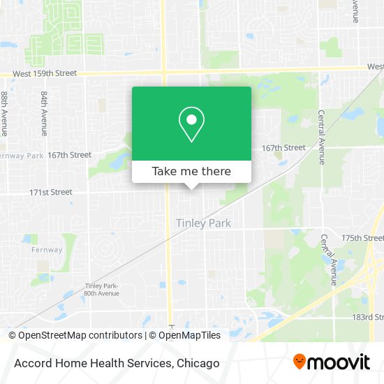 Accord Home Health Services map