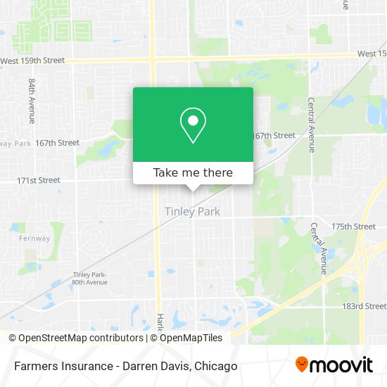 Mapa de Farmers Insurance - Darren Davis