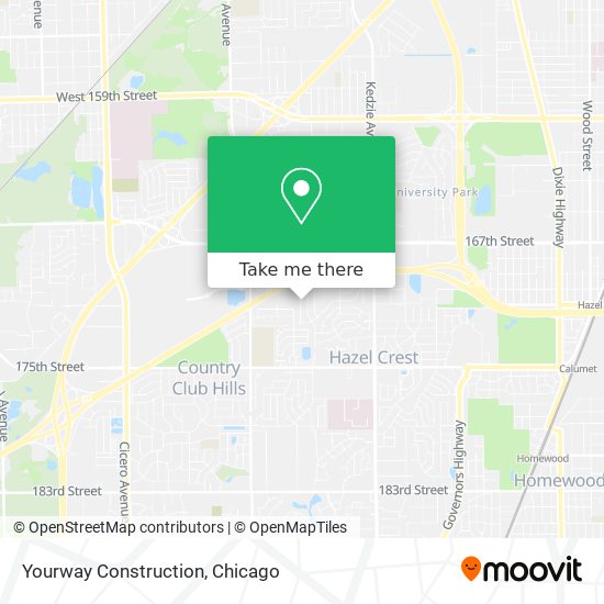 Yourway Construction map