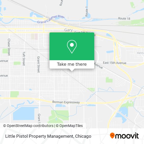 Mapa de Little Pistol Property Management