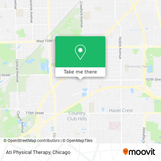 Ati Physical Therapy map