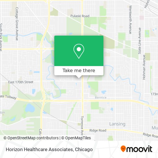 Horizon Healthcare Associates map