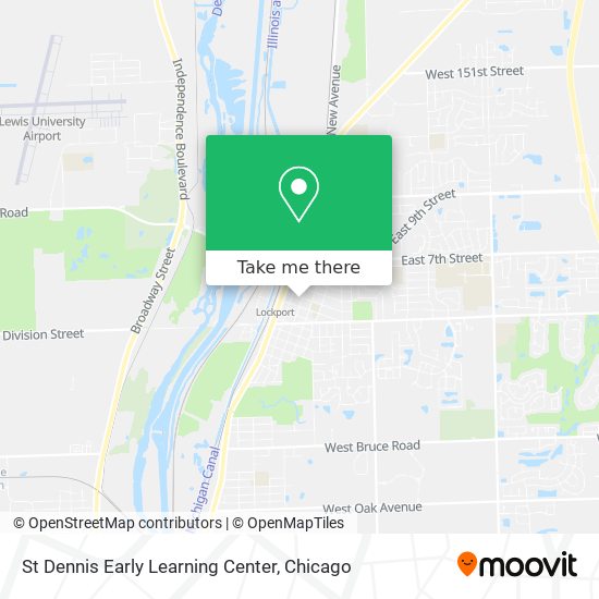 Mapa de St Dennis Early Learning Center