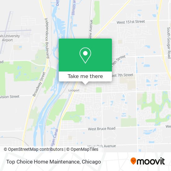 Top Choice Home Maintenance map