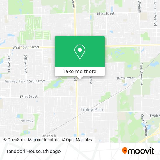 Tandoori House map