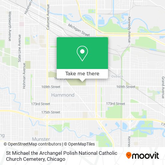 St Michael the Archangel Polish National Catholic Church Cemetery map