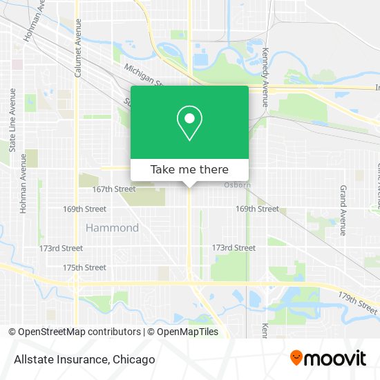 Allstate Insurance map