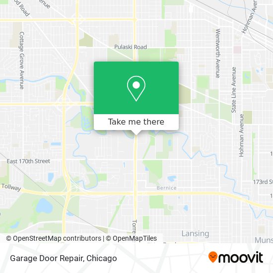 Garage Door Repair map