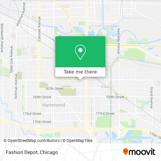 Fashion Depot map