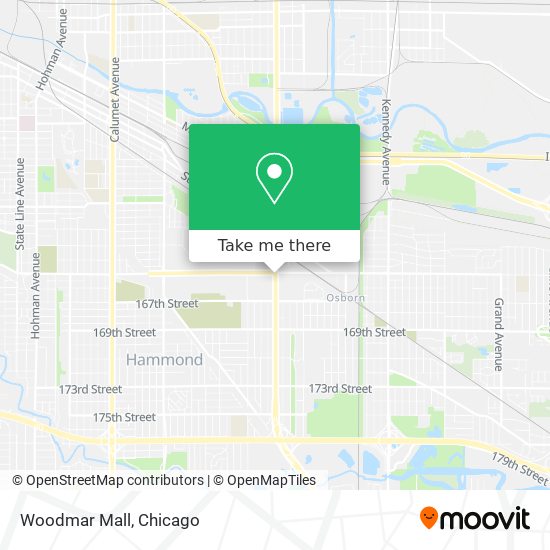 Woodmar Mall map