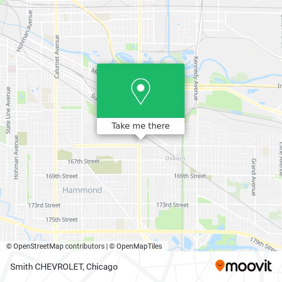 Smith CHEVROLET map