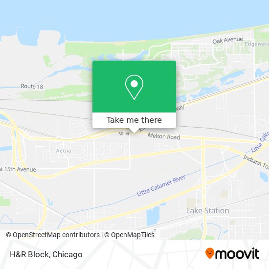 H&R Block map