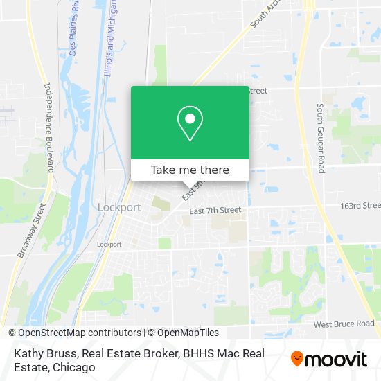 Kathy Bruss, Real Estate Broker, BHHS Mac Real Estate map