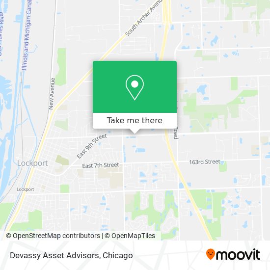 Mapa de Devassy Asset Advisors