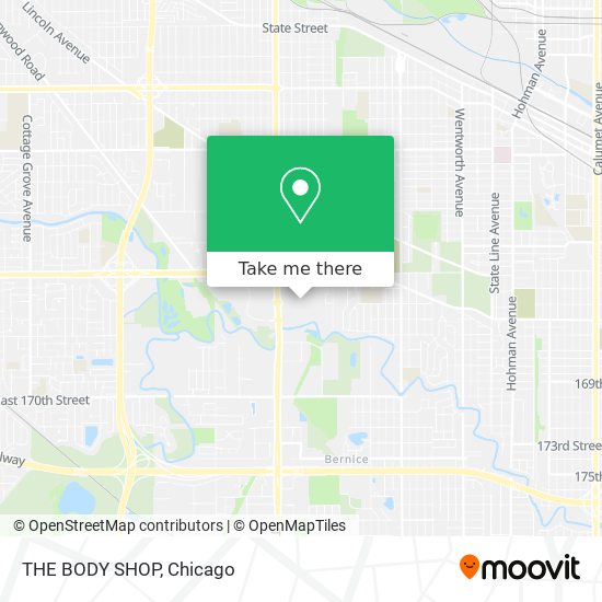 Mapa de THE BODY SHOP