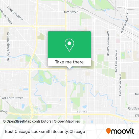 Mapa de East Chicago Locksmith Security