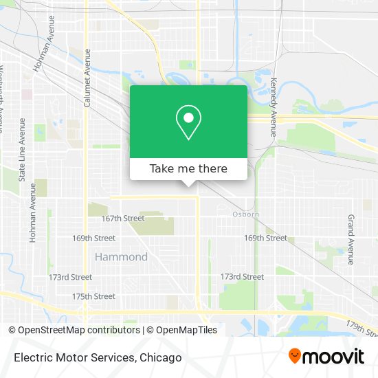 Electric Motor Services map