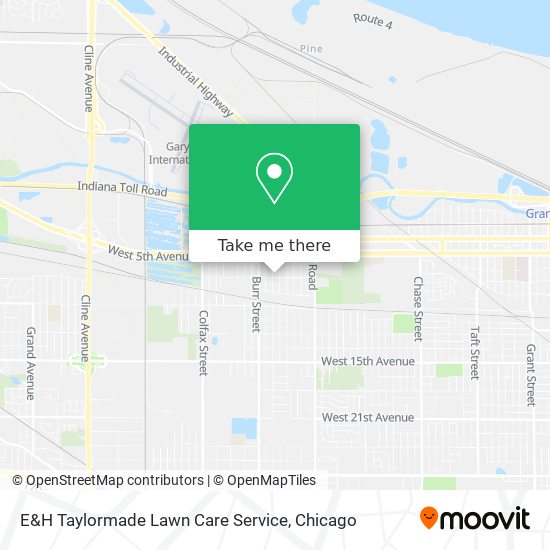 Mapa de E&H Taylormade Lawn Care Service