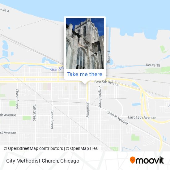 City Methodist Church map