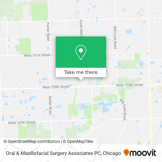 Mapa de Oral & Maxillofacial Surgery Associates PC
