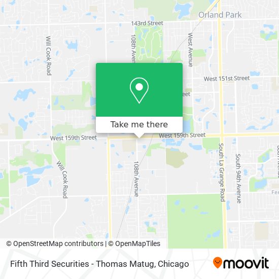 Fifth Third Securities - Thomas Matug map