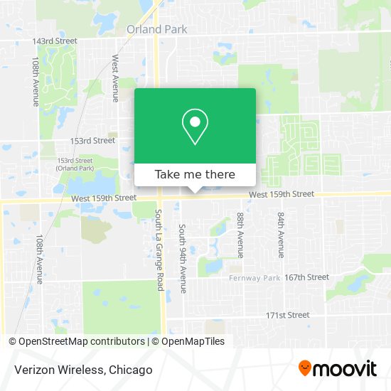 Verizon Wireless map