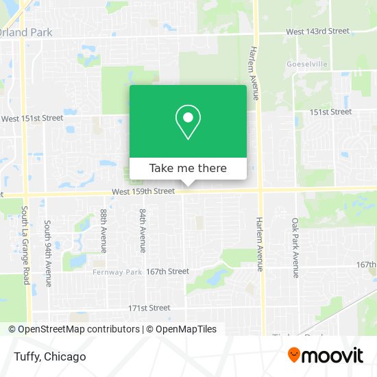 Tuffy map