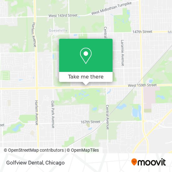 Golfview Dental map