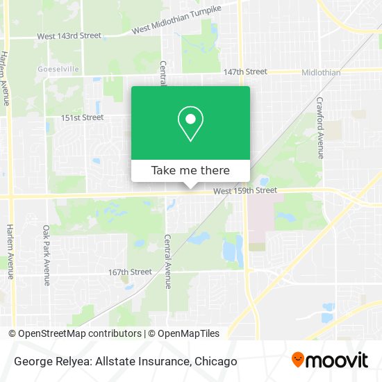 George Relyea: Allstate Insurance map