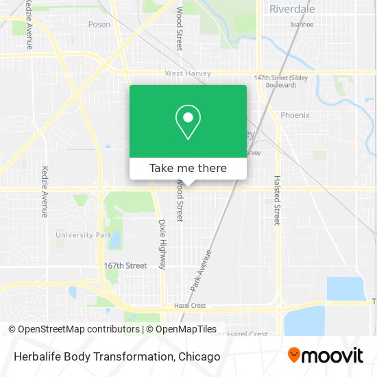 Herbalife Body Transformation map