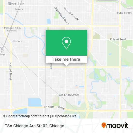 TSA Chicago Arc Str 02 map