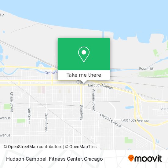 Hudson-Campbell Fitness Center map