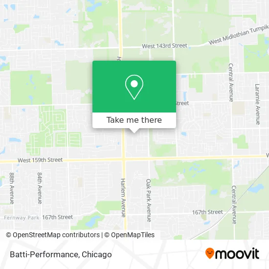 Batti-Performance map