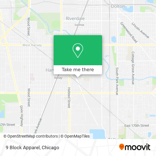 9 Block Apparel map