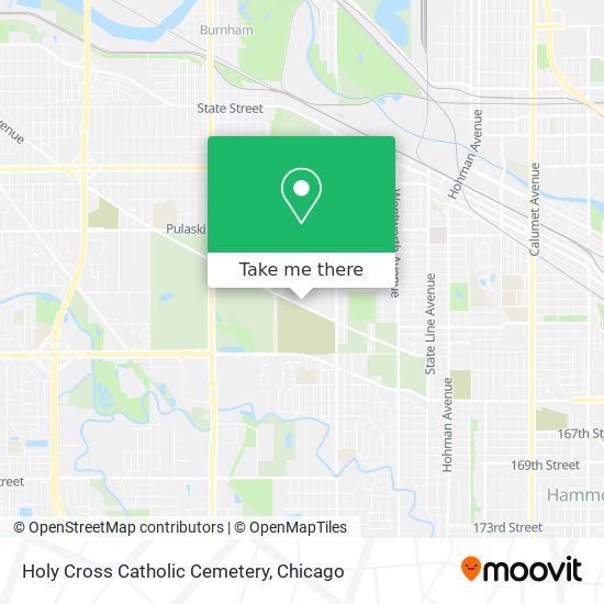 Holy Cross Catholic Cemetery map