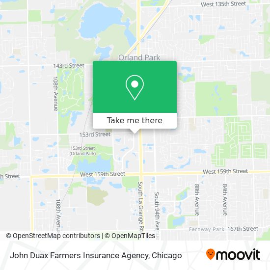 John Duax Farmers Insurance Agency map