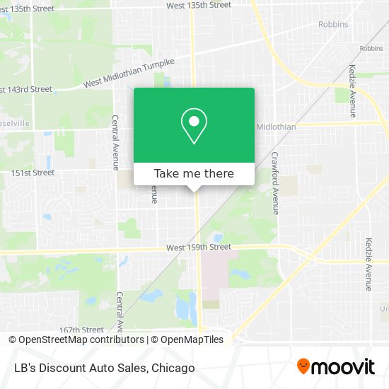 LB's Discount Auto Sales map