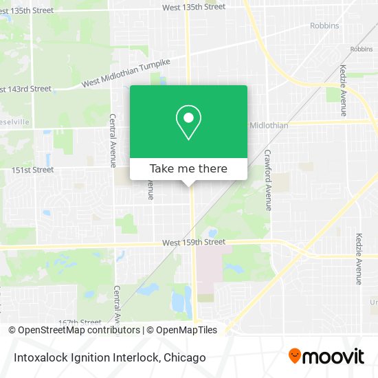 Intoxalock Ignition Interlock map