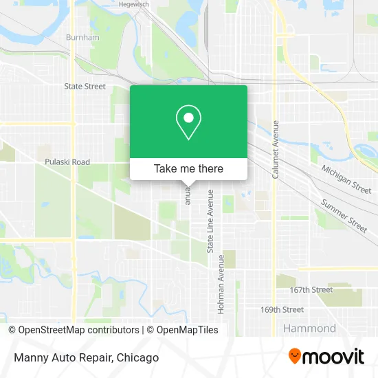 Manny Auto Repair map