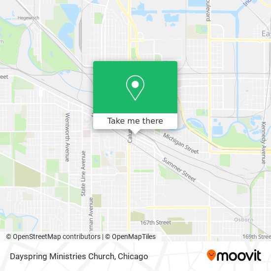 Mapa de Dayspring Ministries Church