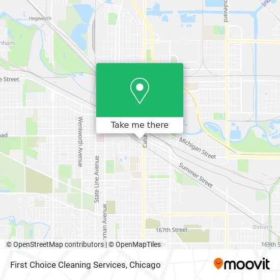 Mapa de First Choice Cleaning Services